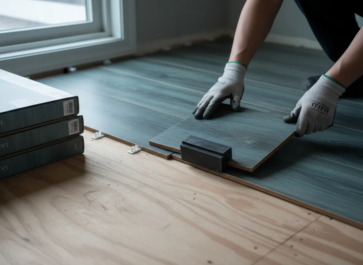 Luxury Vinyl Plank Installation company in Stratton, ME